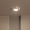 Plafón Led 6w Cuadrado 120x120mm Blanco Cálido 3000k