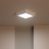 Plafón Led 12w Cuadrado 170x170 Mm Blanco Cálido 3000k