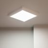 Plafón Led 24w Cuadrado Metal 300x300 Mm Design White Blanco Cálido 3000k