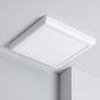 Plafón Led 24w Cuadrado Metal 300x300 Mm Design White Blanco Frío 6000k