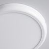 Plafón Led 24w Circular Metal Ø300 Mm Design White Blanco Cálido 2900k - 3200k
