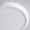 Plafón Led 24w Circular Metal Ø300 Mm Design White Blanco Neutro