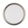 Plafón Led 24w Circular Metal Ø300 Mm Design Silver Blanco Neutro 4000k