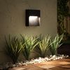 Baliza Exterior Led 6w Superficie Pared Arca Blanco Neutro  4000k