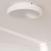 Plafón Circular Para Exterior Ø300 Mm Ip65 Curio Blanco Blanco