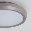 Plafón Circular Para Exterior Ø300 Mm Ip65 Curio Gris Gris