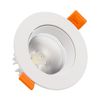 Foco Downlight Led 15w Circular Cob Cri90 Corte Ø 113 Mm Blanco Cálido No Flicker 2700k