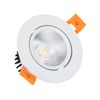 Foco Downlight Led 7w Circular Cob Cri90 Corte Ø 70 Mm Blanco Neutro No Flicker 4000k