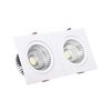 Foco Downlight Led 20w Rectangular Madison Corte 205x90 Mm Blanco Neutro  4000k