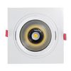 Foco Downlight Led 15w Cuadrado Madison Corte Ø 115 Mm Blanco Neutro  4000k