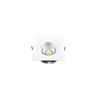 Foco Downlight Led 15w Cuadrado Madison Corte Ø 115 Mm Blanco Cálido  3000k