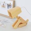 Lámpara De Mesa De Madera Infantil Coba Doggi Natural