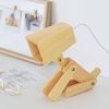 Lámpara De Mesa De Madera Infantil Coba Doggi Natural