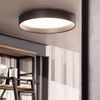 Plafón Led 30w Circular Metal Ø550 Mm Cct Seleccionable Negro Design Seleccionable (cálido-neutro-frío)