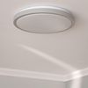 Plafón Led 19w Circular Ø400 Mm Cct Seleccionable Faina Cct  Gris