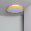 Plafón Led 19w Circular Ø400 Mm Cct Seleccionable Faina Amarillo