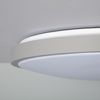 Plafón Led 24w Circular Metal Ø500 Mm Cct Seleccionable Bari Gris