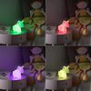 Luz Quitamiedos Led Infantil Unicornio Rgb A Pilas Rgb