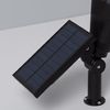 Foco Solar Exterior Led Con Pincho Meillion Blanco Cálido 3000k