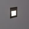 Baliza De Pared Led 1.5w Empotrable Acero Larry Blanco Neutro  4000k