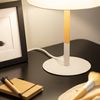 Lámpara De Mesa Silinda Wifi Con Regulador Blanco