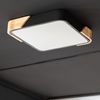 Plafón Led 18w Cuadrado Madera 325x325 Mm Cct Seleccionable Semi-dari