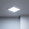 Plafón Led 18w Cuadrado Metal 225x225 Mm Design White Blanco Cálido 2900k - 3200k