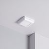 Plafón Led 6w Cuadrado Metal 122x122 Mm Design White Blanco Frío 6000k