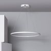 Lámpara Colgante Led 20w Metal Cct Seleccionable Ivalo Blanco