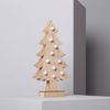 Árbol De Navidad Led Wood Con Batería Natural