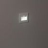 Baliza De Pared Led 1.5 W Empotrable Con Sensor Pir Y Crepuscular Bark Blanco Blanco Neutro  4000k