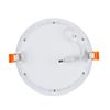 Placa Led 9w Circular Superslim Corte Ø 133 Mm Blanco Neutro  4000k