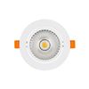 Foco Downlight Led 15w Cob Superslim Lifud Direccionable Circular Blanco Corte Ø100 Mm Cri90 Expert Color No Flicker Blanco Neutro No Flicker 4000k