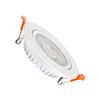 Foco Downlight Led 15w Cob Superslim Lifud Direccionable Circular Blanco Corte Ø100 Mm Cri90 Expert Color No Flicker Blanco Neutro No Flicker 4000k