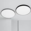 Plafón Led Exterior 24w Circular Ø220 Mm Regulable Gris