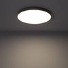 Plafón Led Exterior 24w Circular Ø220 Mm Regulable Gris