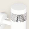 Lámpara De Pared Exterior Led 5w Acero Inoxidable Inti White Blanco Cálido 3000k