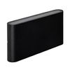 Aplique De Pared Exterior Led 12w Iluminación Doble Cara Rectangular Negro Einar Blanco Cálido 2700k