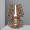 Lámpara De Mesa En Cristal Batlló Multicolor