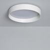 Plafón Led 20w Circular Metal Ø450 Mm Cct Seleccionable Broadway Blanco