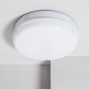 Plafón Led 24w Circular Para Exterior Ø285 Mm Ip65 Con Sensor De Movimiento Pir Y Luz De Emergencia Ip65 Hublot Blanco Frío 6500k