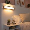 Aplique De Pared Led 12w De Madera Egil Blanco Cálido 2700k