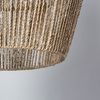 Lámpara Colgante Fibras Naturales Newén Ø500 Mm Iluzzia Textil Natural