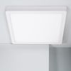 Plafón Led 24w Cuadrado Aluminio 280x280 Mm Slim Cct Seleccionable Galán Switchdimm Blanco