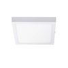 Plafón Led 18w Cuadrado Aluminio 210x210 Mm Slim Cct Seleccionable Galán Switchdimm Blanco