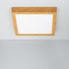 Plafón Led 18w Cuadrado Aluminio 210x210 Mm Slim Cct Seleccionable Galán Switchdimm Cct 3000k - 6000k Natural