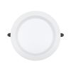 Downlight Led 24w Circular Lux Cri90 Corte Ø 200 Mm Ip44 Blanco Neutro No Flicker 4000k