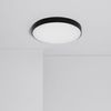 Plafón Led 18w Circular Ø180 Mm Regulable Negro