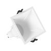 Foco Downlight Cuadrado 45º Gu10 6w Corte 85x85 Mm Bajo Ugr Pc Negro Blanco Cálido No Flicker 3000k