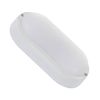 Plafón Led 25w Oval Para Exterior 96x198 Mm Ip65 Hublot White Blanco Frío 5000k